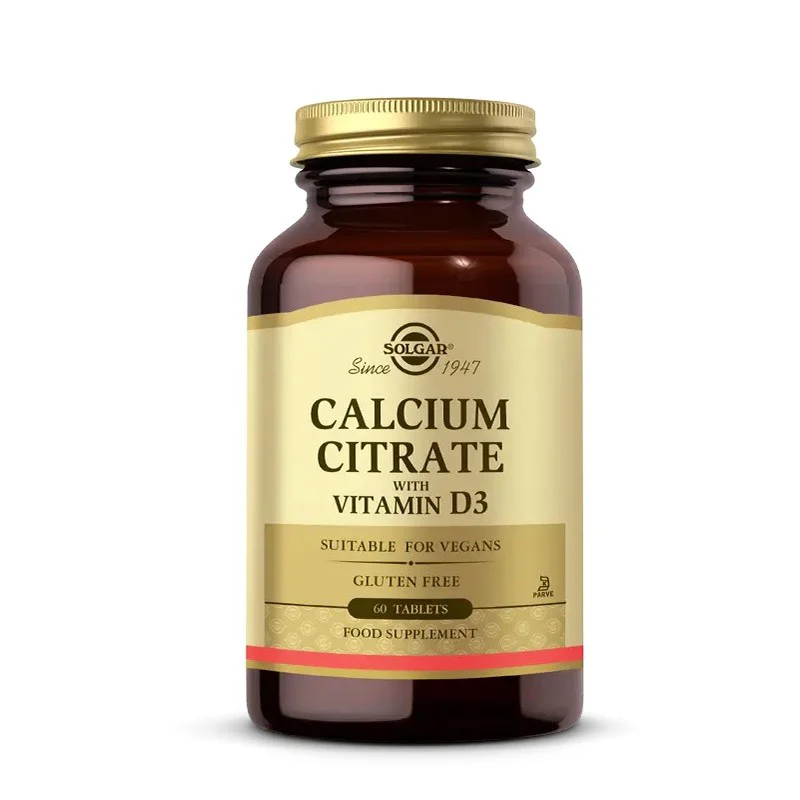 Solgar Calcium Citrate with Vitamin D3 60 Tablet Fiyatı, Yorumları ve Özellikleri