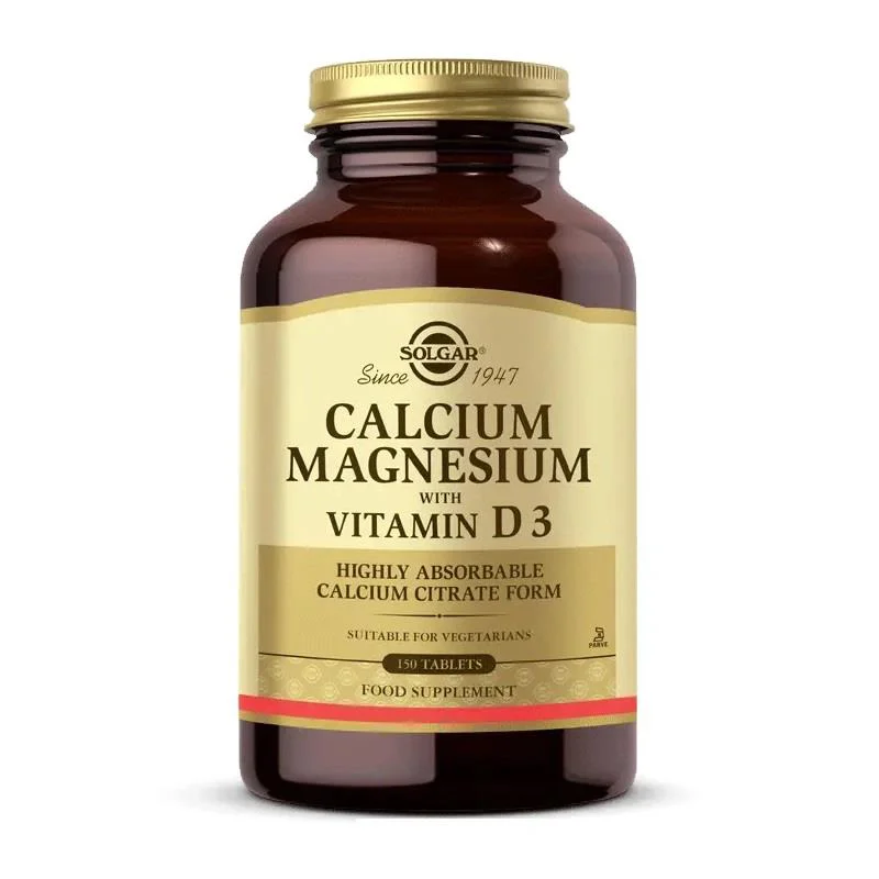 Solgar Calcium Magnesium with Vitamin D3 150 Tablet Fiyatı, Yorumları ve Özellikleri