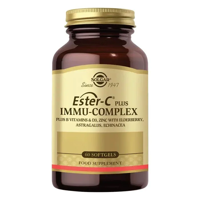 Solgar Ester-C Plus Immu Complex 60 Kapsül Solgar Ester-C Plus Immu Complex 60 Kapsül Fiyatı, Yorumları ve Özellikleri