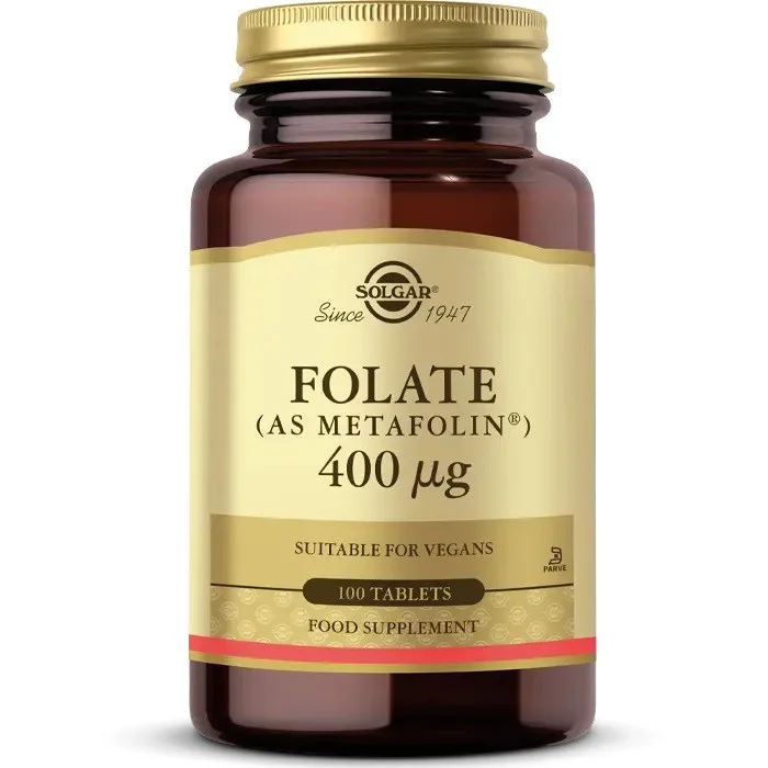 Solgar FOLATE (Metafolin) 400 MCG 100 Tablet Solgar FOLATE (Metafolin) 400 MCG 100 Tablet Fiyatı, Yorumları ve Özellikleri