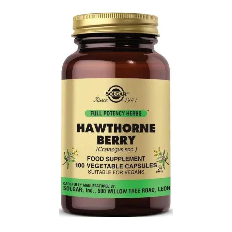 Solgar Hawthorne Berry 100 Kapsül Solgar Hawthorne Berry 100 Kapsül