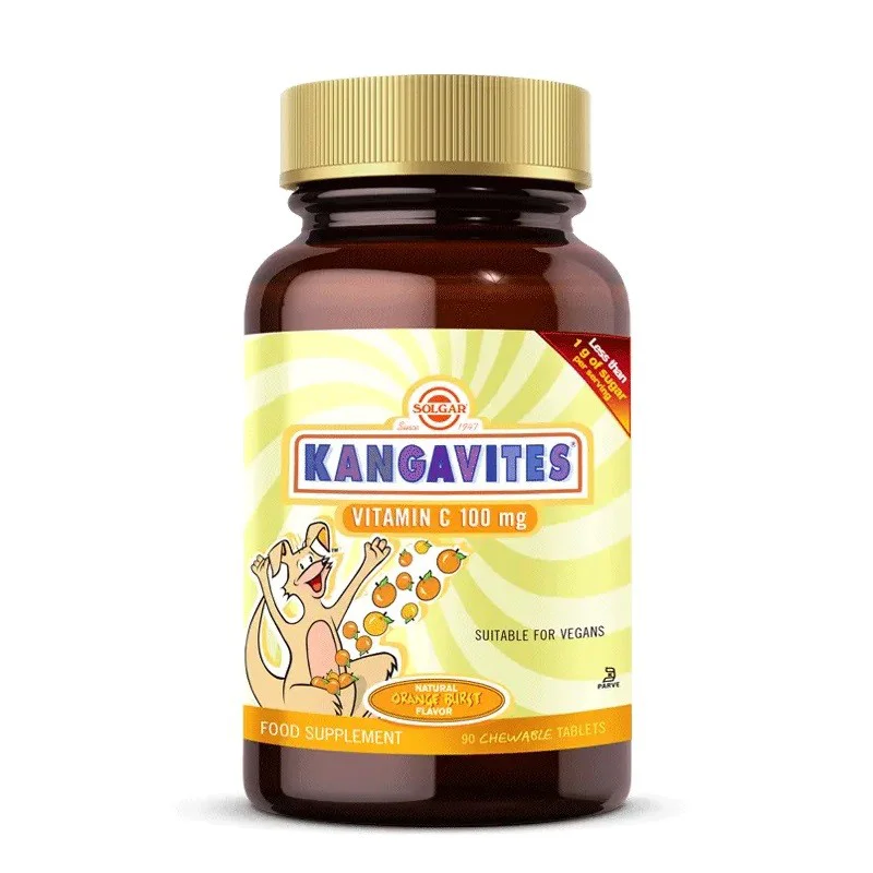 Solgar Kangavites Vitamin C 100 mg 90 Çiğneme Tableti Fiyatı, Yorumları ve Özellikleri
