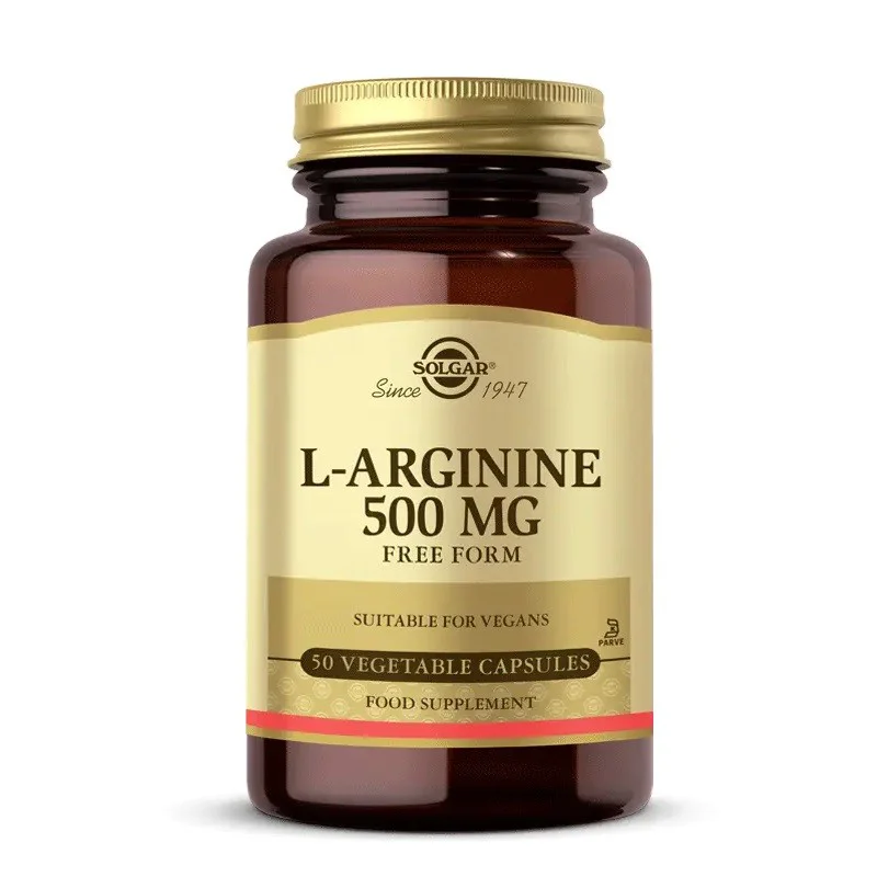 Solgar L-Arginine 500 mg 50 Vegi Kapsül Fiyatı, Yorumları ve Özellikleri