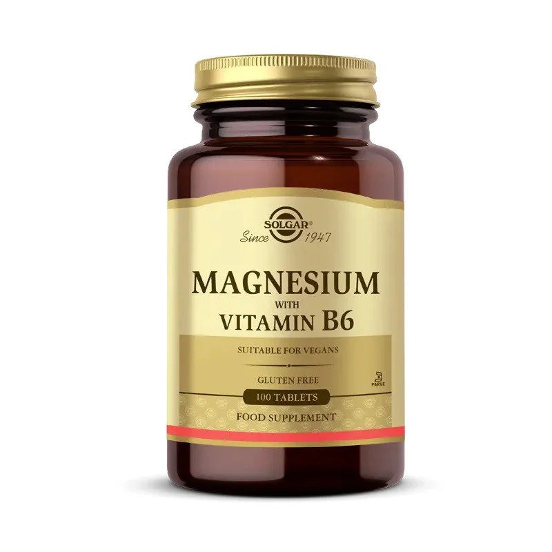 Solgar Magnesium with Vitamin B6 100 Tablet Fiyatı, Yorumları ve Özellikleri