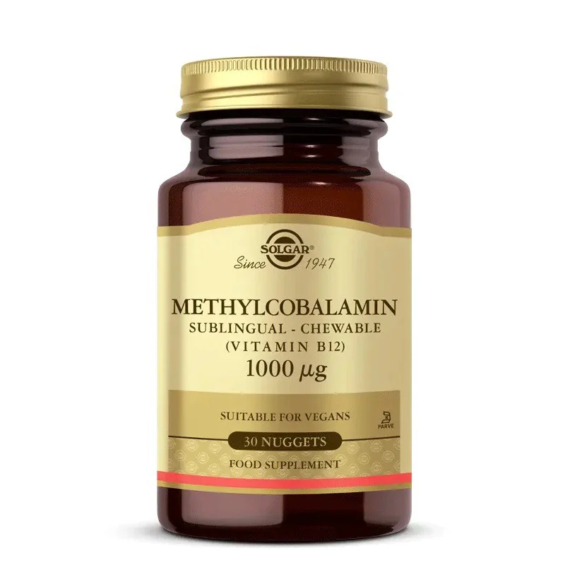 Solgar Methylcobalamin - Vitamin B12 Sublingual Chewable 30 Tablet Fiyatı, Yorumları ve Özellikleri