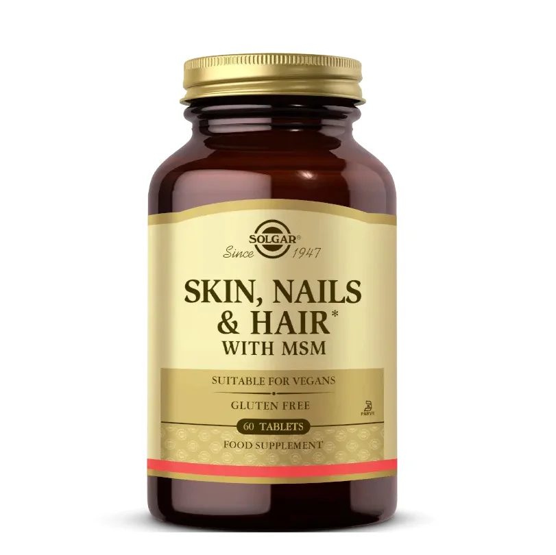 Solgar Skin, Nails, Hair With MSM 60 Tablet Fiyatı, Yorumları ve Özellikleri