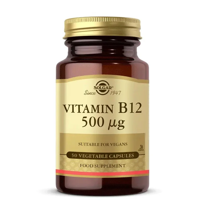 Solgar Vitamin B-12 500 mcg 50 Tablet Fiyatı, Yorumları ve Özellikleri