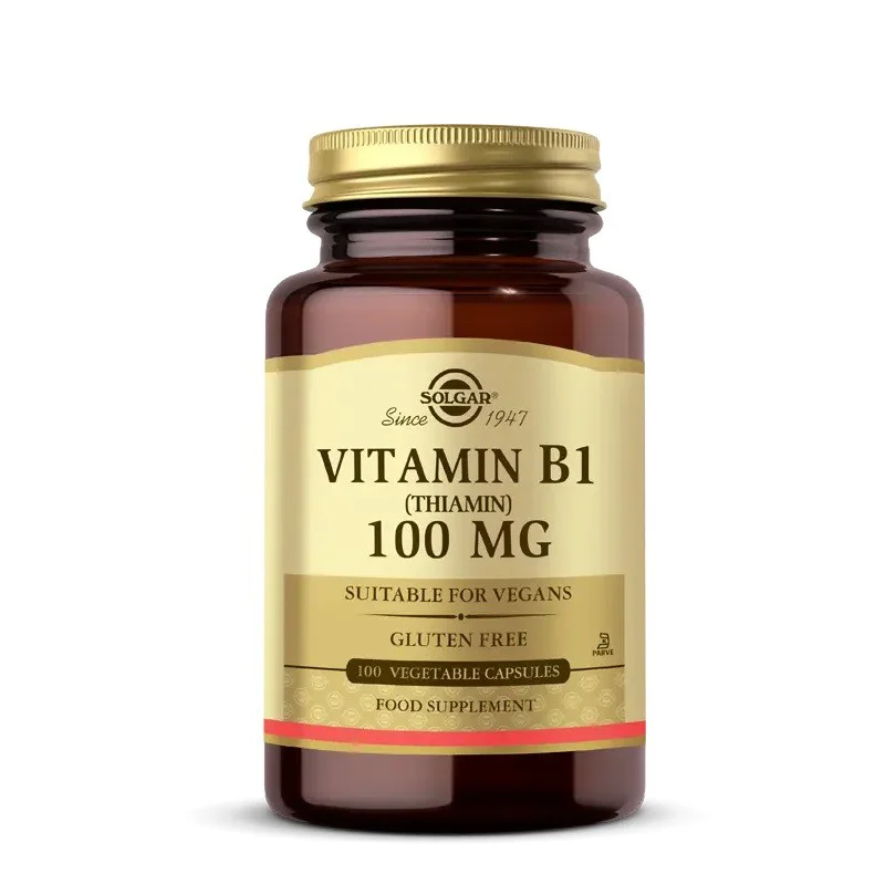 Solgar Vitamin B1 - Thiamin 100mg 100 Kapsül Fiyatı, Yorumları ve Özellikleri