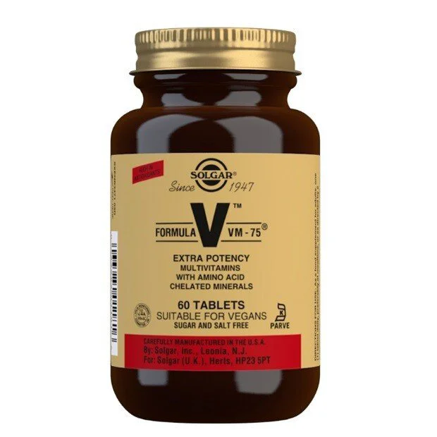 Solgar VM 75 Multi Vitamin 60 Tablet Fiyatı, Yorumları ve Özellikleri