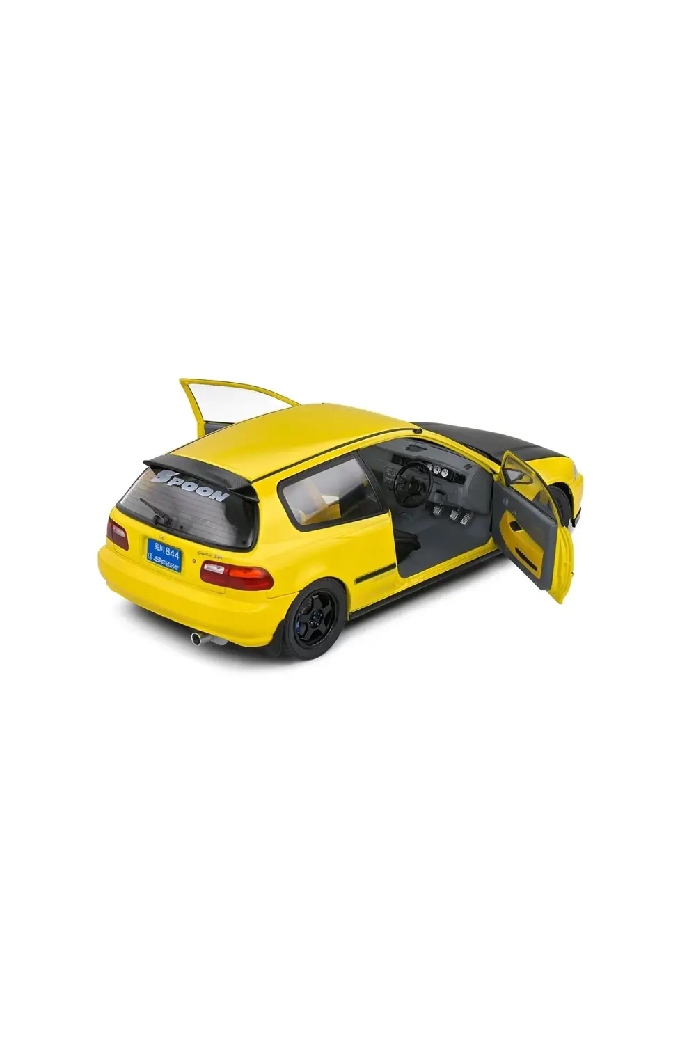 Solido S1810402 1/18 Honda Civic (EG6) Spoon Version – Yellow Car