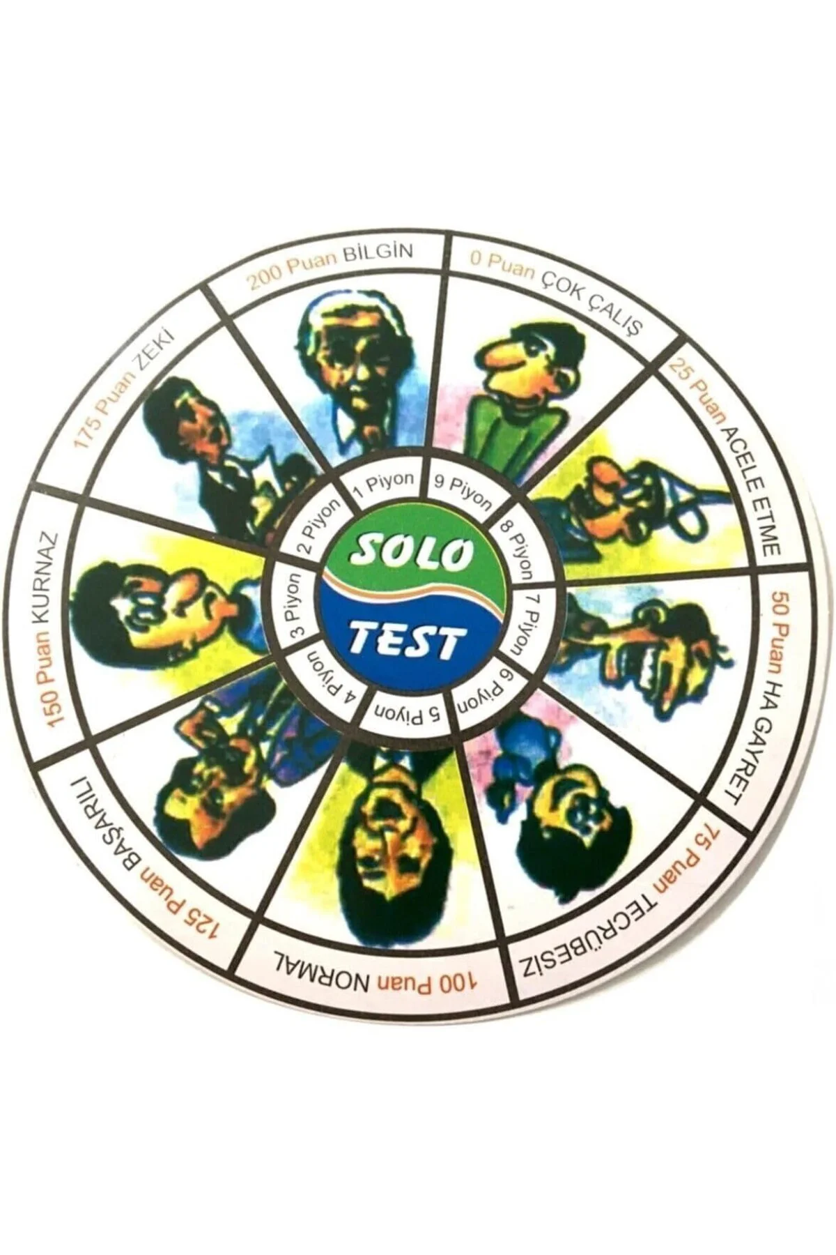 Solo A Kalite Test Zeka Oyunu Nostolojik Kutu Oyun