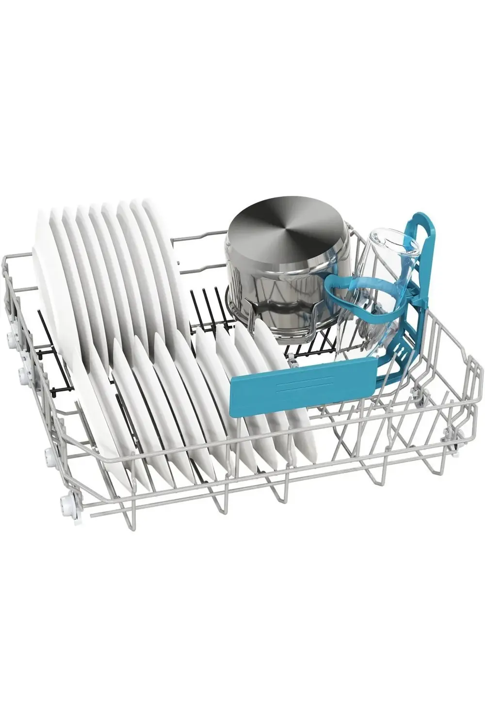 Solo Bulaşık Makinesi 60 cm Fırçalanmış çelik parmak izi tutmaz