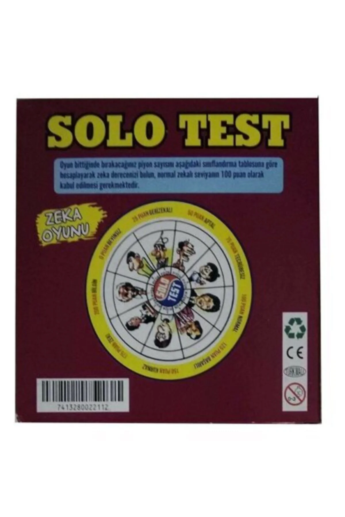 Solo Test 6 Adet