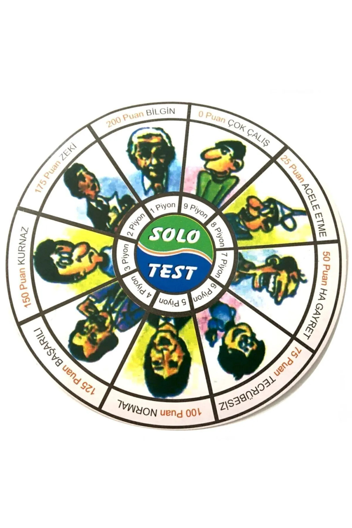 Solo Test Zeka Oyunu Nostalji 1 Adet -