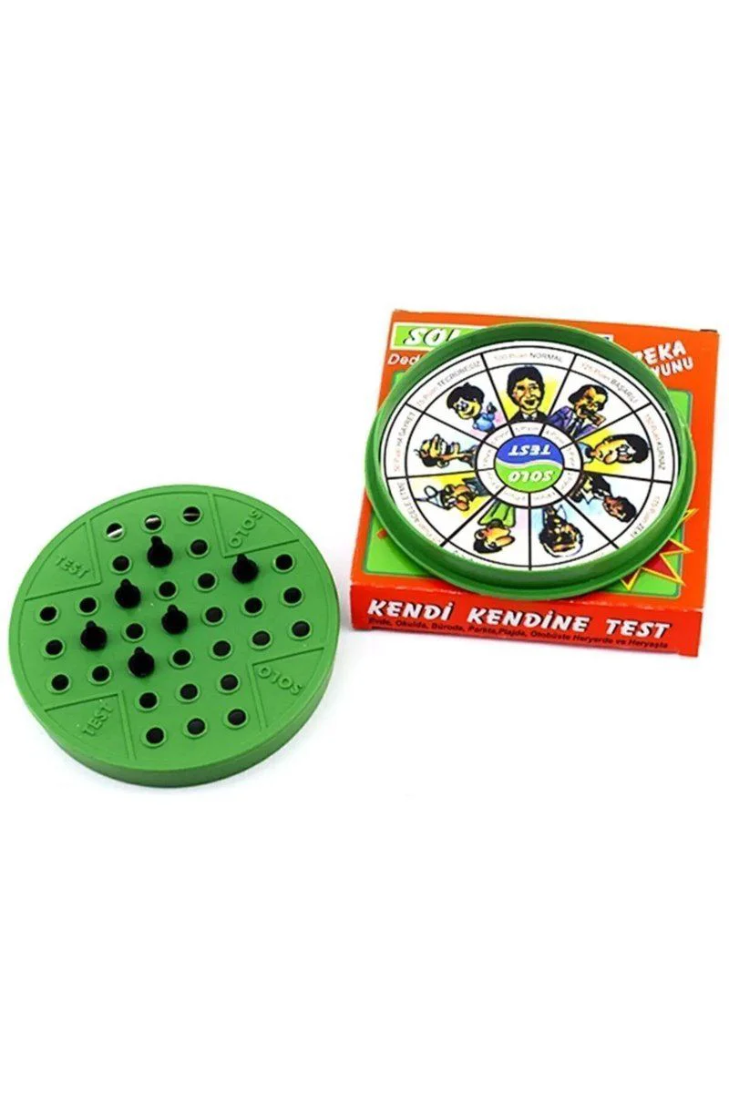 Solo Test Zeka Oyunu - Nostalji Dededen Toruna Efsane Oyun Fiyatı, Yorumları ve Özellikleri