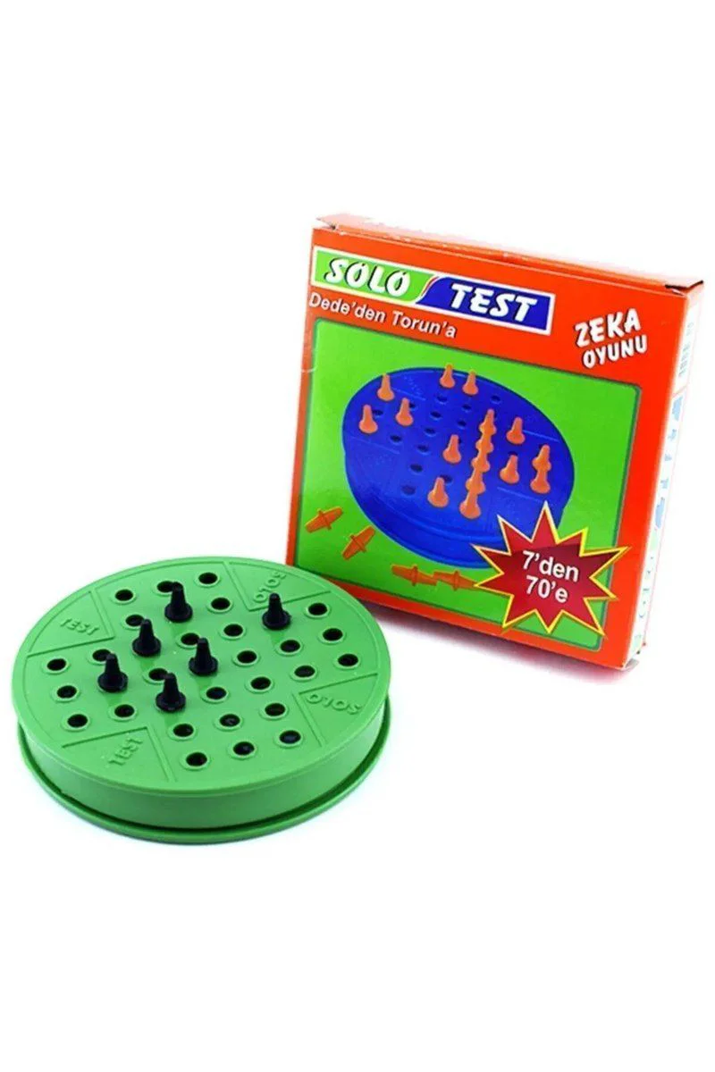 Solo Test Zeka Oyunu - Nostalji Dededen Toruna Efsane Oyun Fiyatı, Yorumları ve Özellikleri