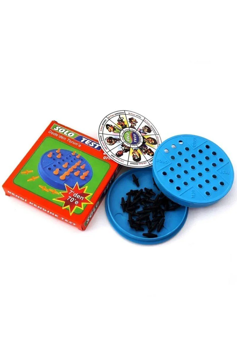 Solo Test Zeka Oyunu - Nostalji Dededen Toruna Efsane Oyun Fiyatı, Yorumları ve Özellikleri