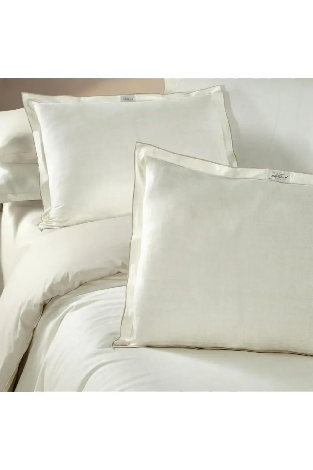 Solo Tone Tek Kişilik %100 Pamuk Nevresim Takımı Ekru