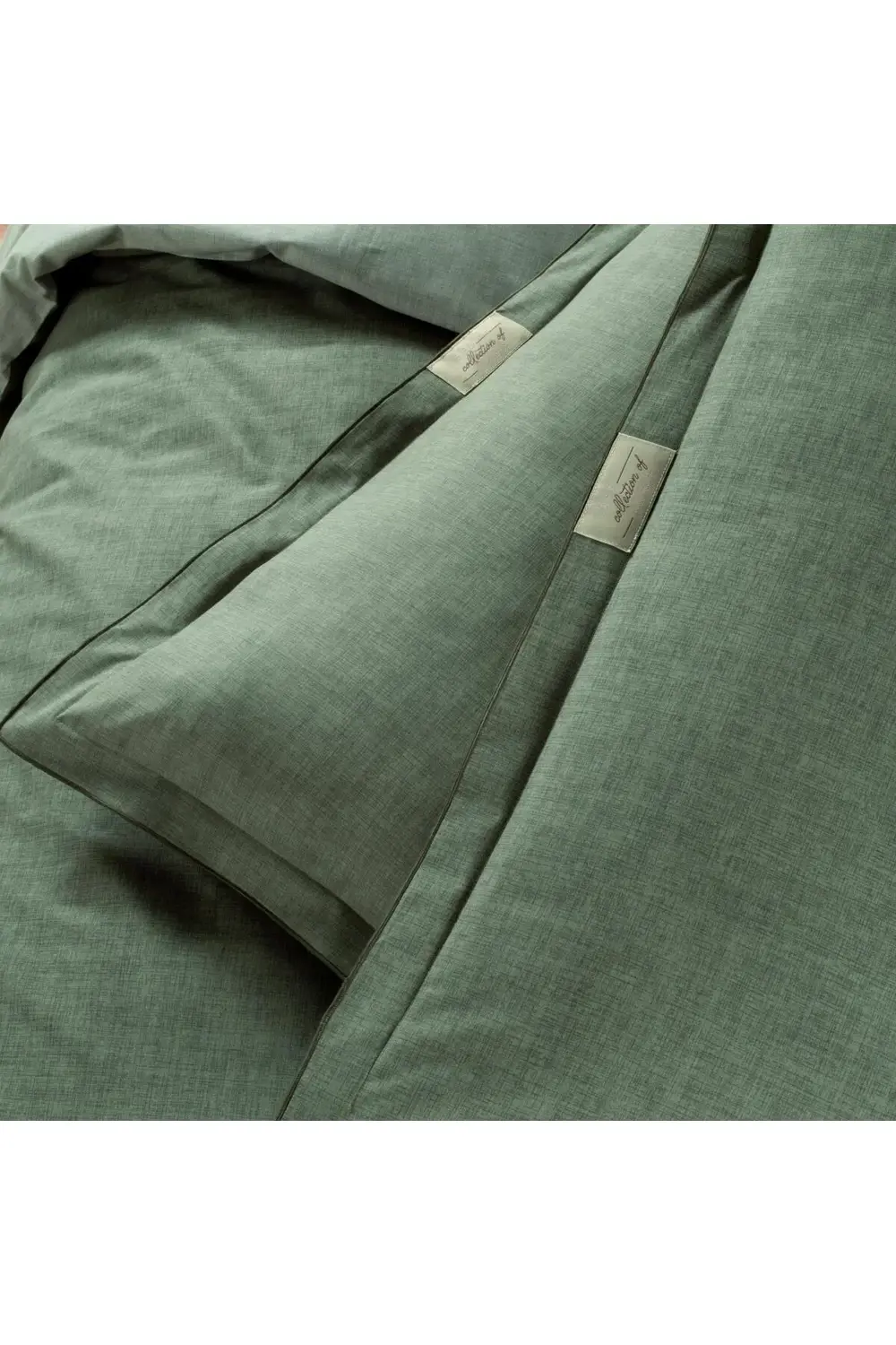 Solo Tone Tek Kişilik %100 Pamuk Nevresim Takımı Yeşil