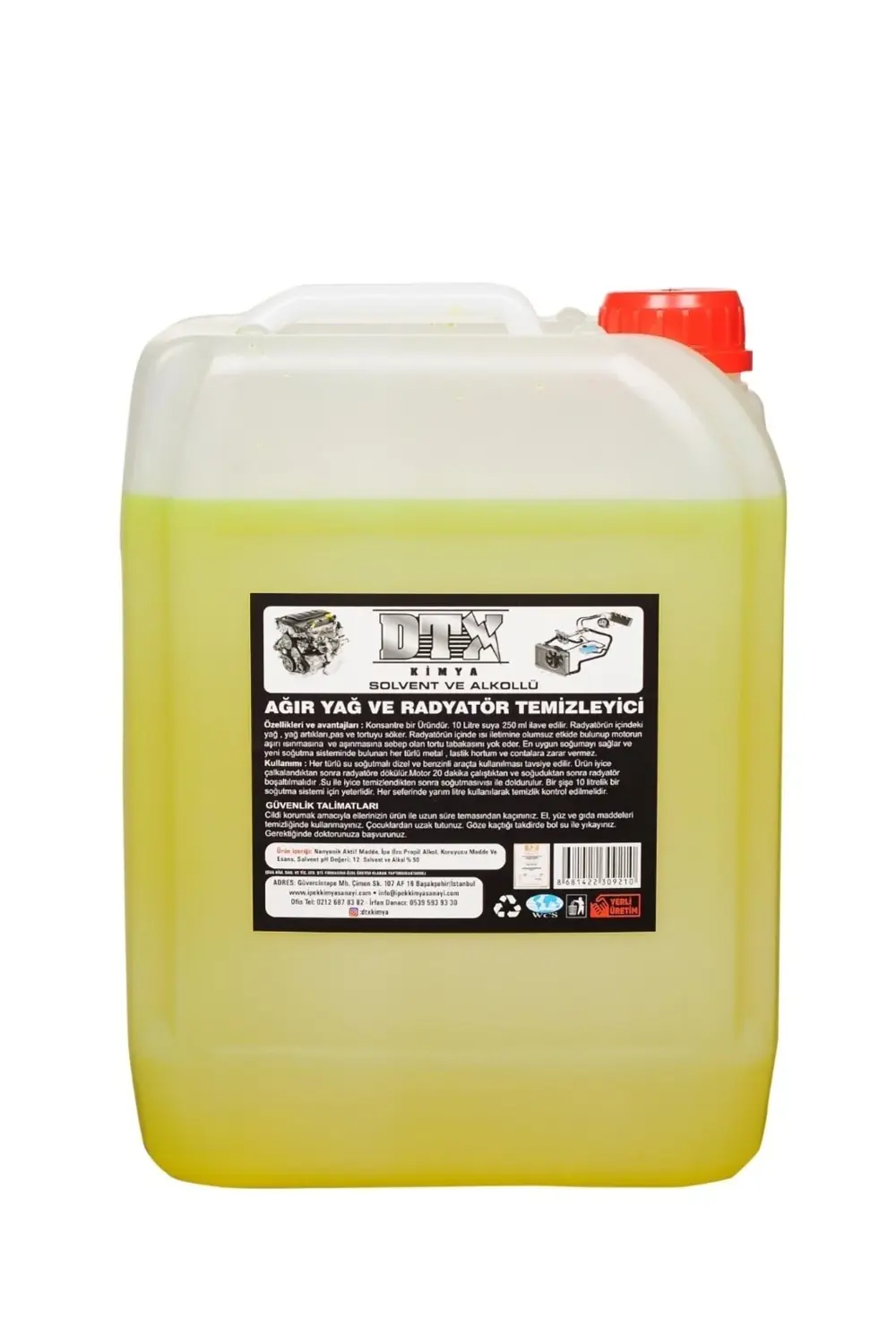 Solventli Ağır Yağ Sökücü 5l