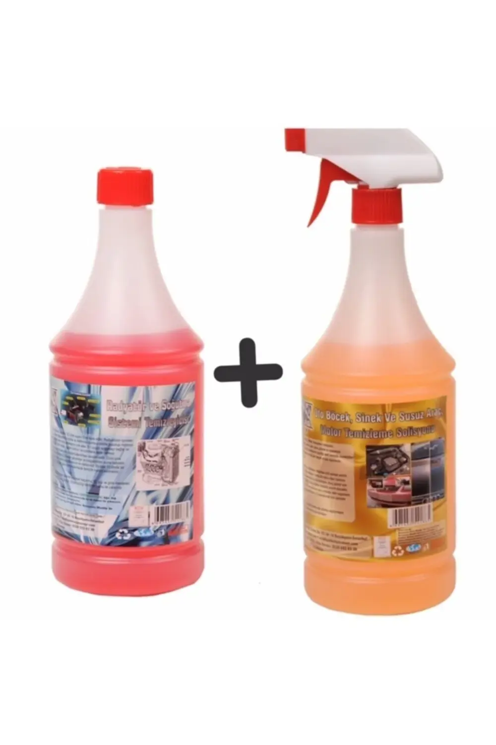 (solventli) Oto Kalorifer Ve Petek Temizleme Ilacı 1 Lt & Oto Böc