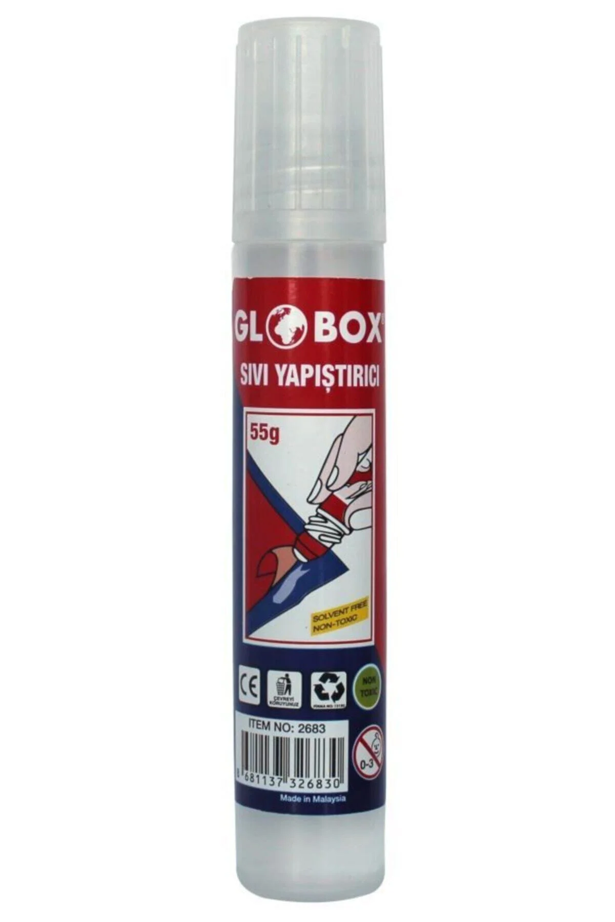 Solventsiz Plartik Uçlu Sıvı Yapıştırıcı 55 Ml
