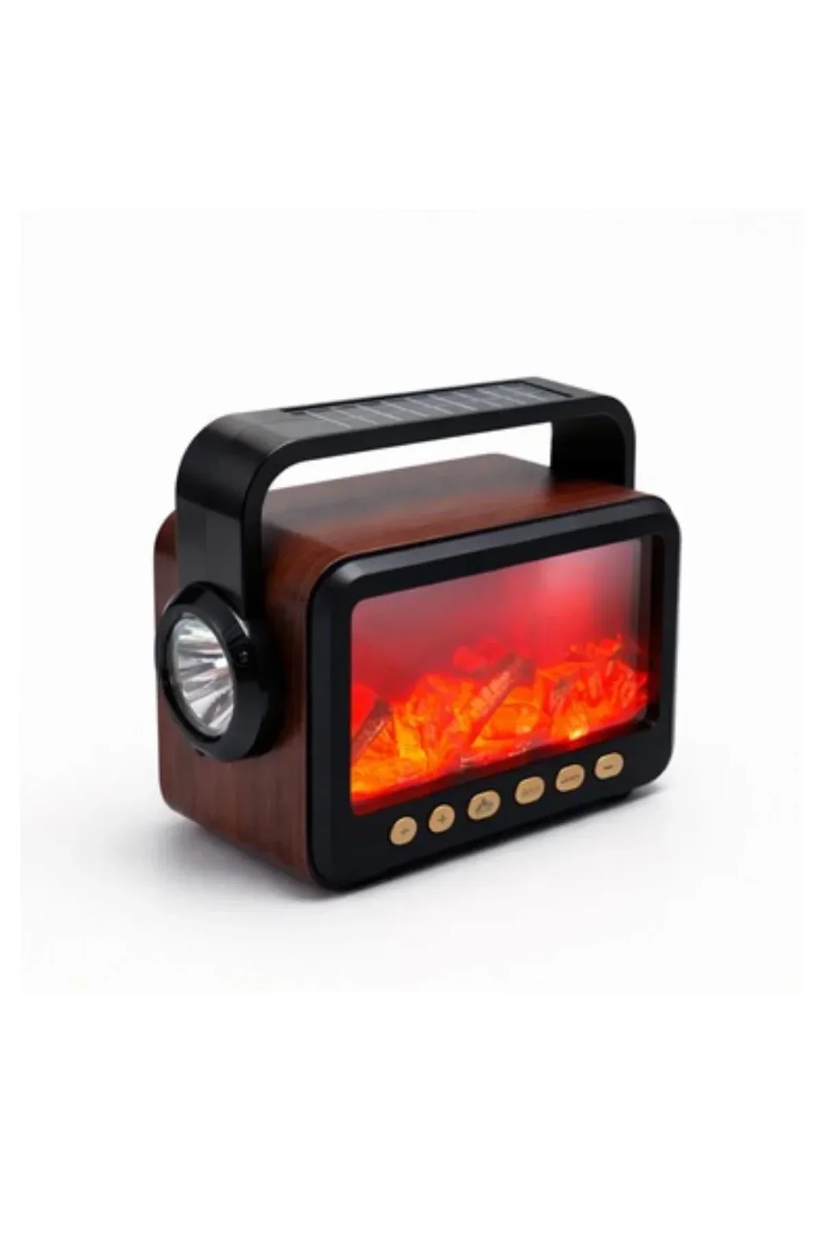 Şömine Efektli Bluetooth Hoparlör FM Radyo USB TF Kart Müzik Çalar Şömine Efektli Bluetooth Hoparlör FM Radyo USB TF Kart Müzik Çalar