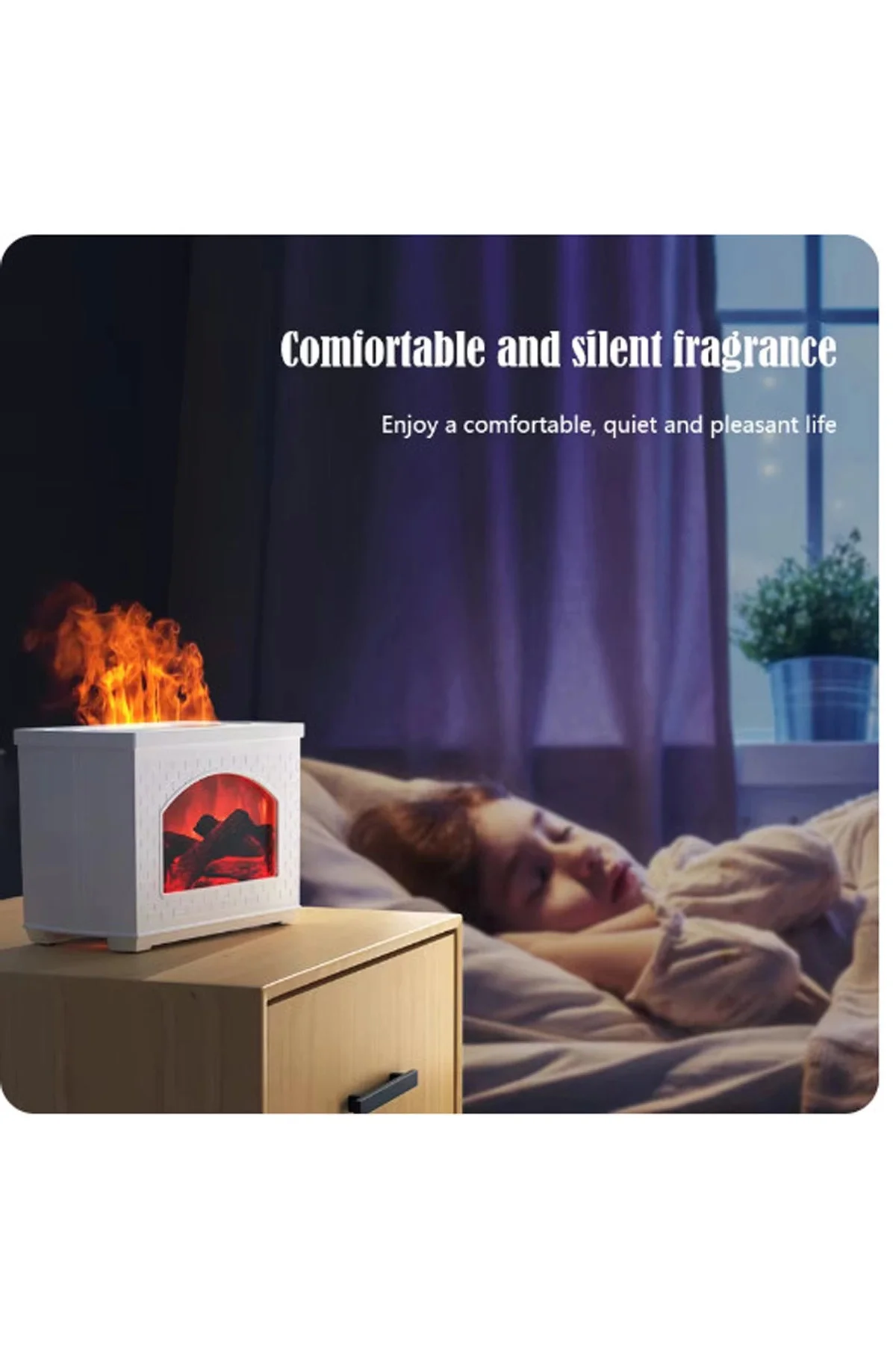 Şömine Hava Nemlendirici Aromatik Oda Kokusu 270 Ml Difüzörü Buha