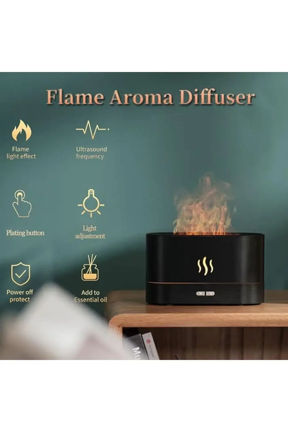 Kanonik Education Şömine Tasarımlı Hava Nemlendirici