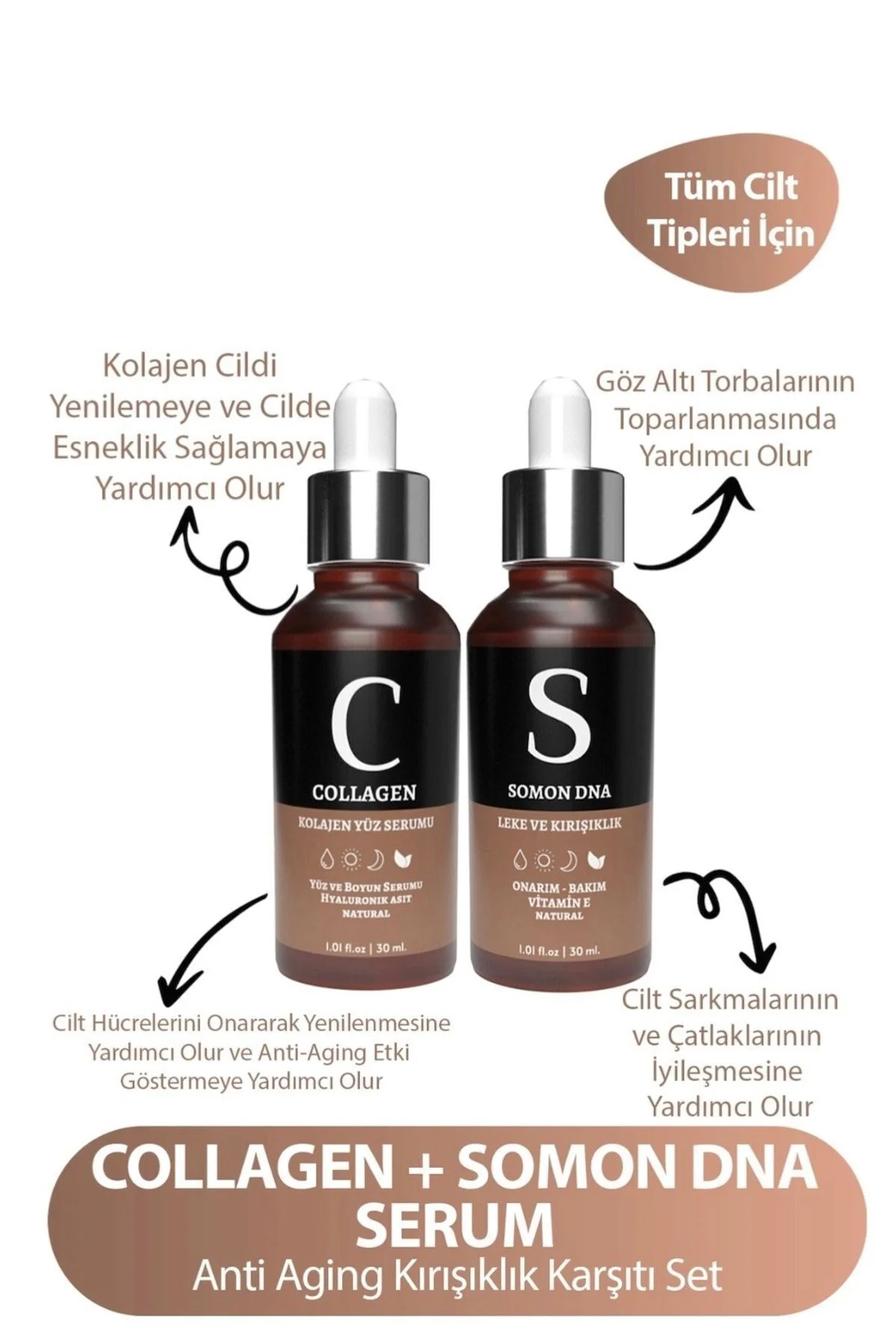 Somon Dna - Collagen Serum (anti Aging Kırışıklık Ve Yaşlılık Kar