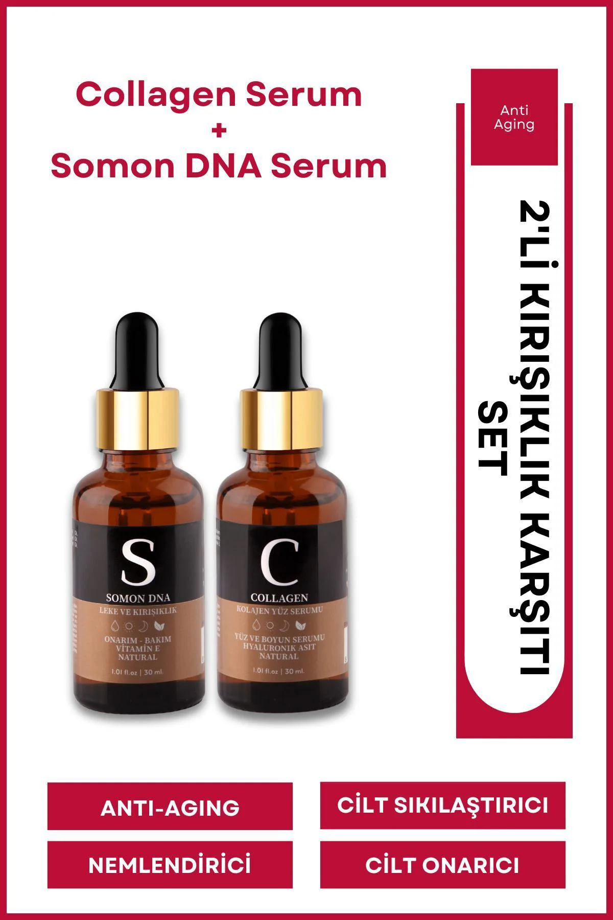 Somon Dna - Collagen Serum (anti Aging Kırışıklık Ve Yaşlılık Kar