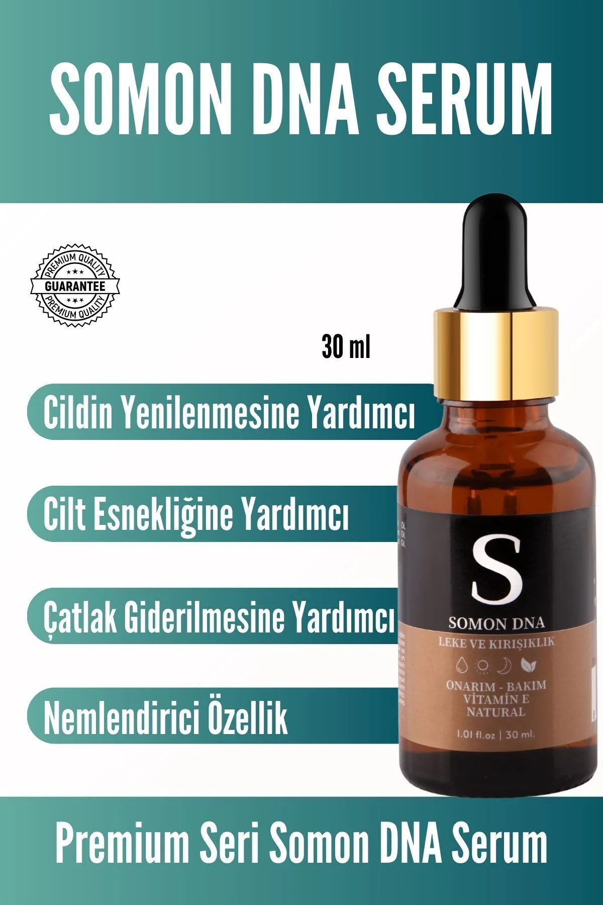 Somon Dna Serum - Leke & Yaşlanma Karşıtı, Onarım, Bakım Cilt Yüz