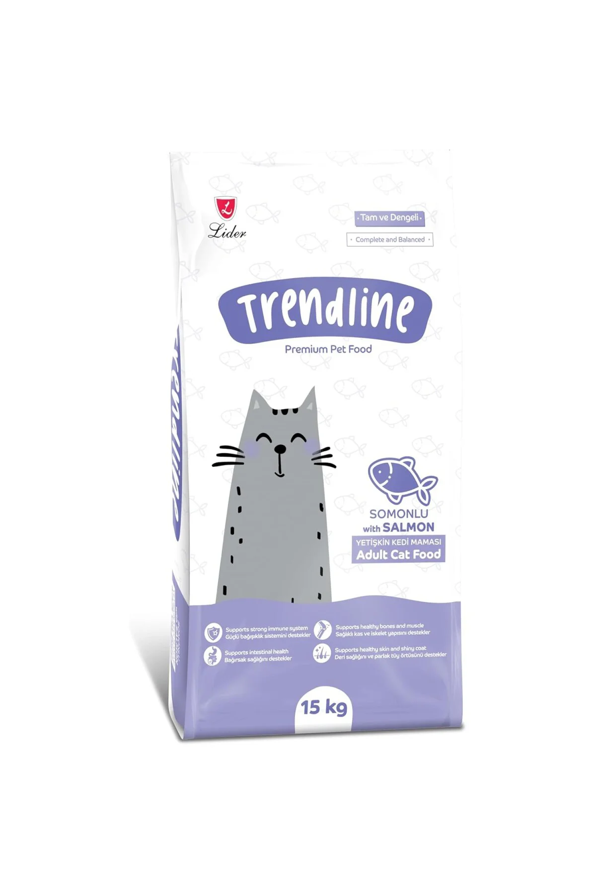Somonlu Kedi Maması 15 kg
