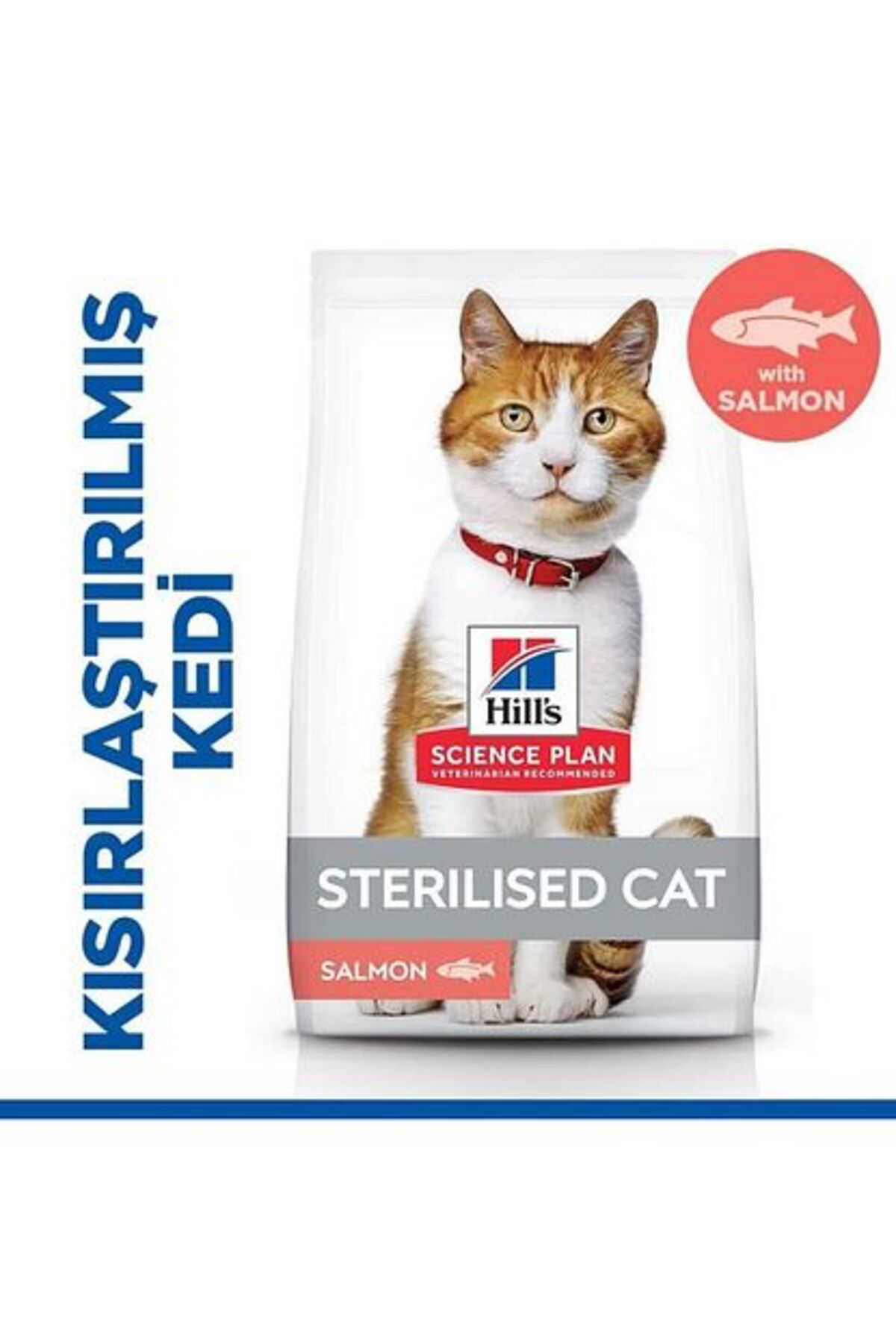 Somonlu Kısırlaştırılmış Yetişkin Kedi Maması 8 2 Kg Hediyeli - P