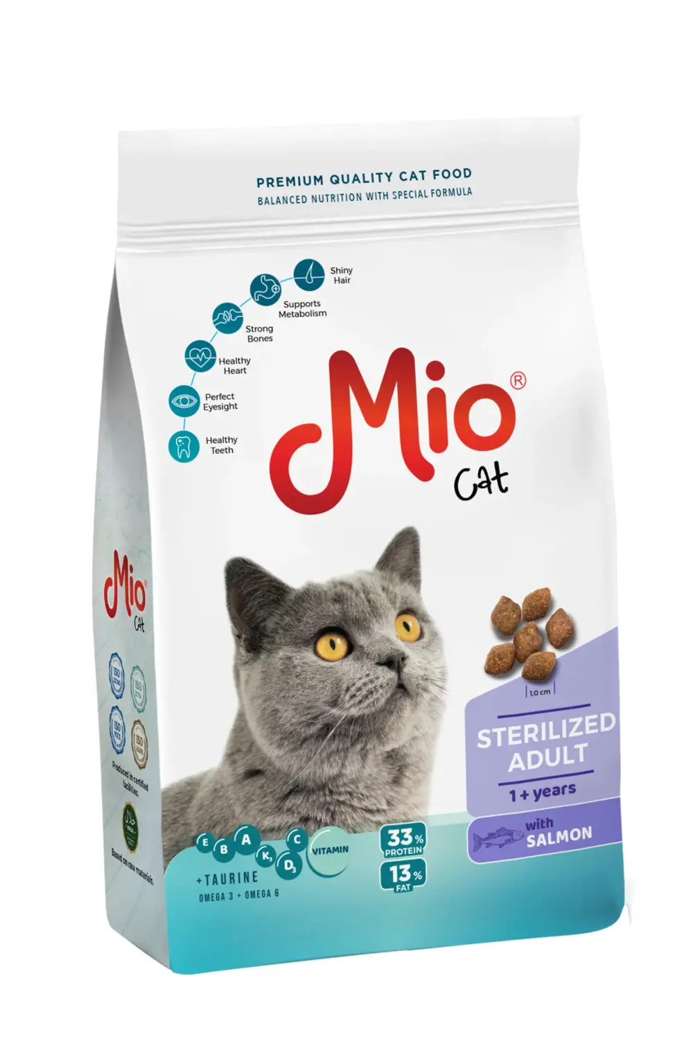 Somonlu Kısırlaştırılmış Kedi Maması 1kg