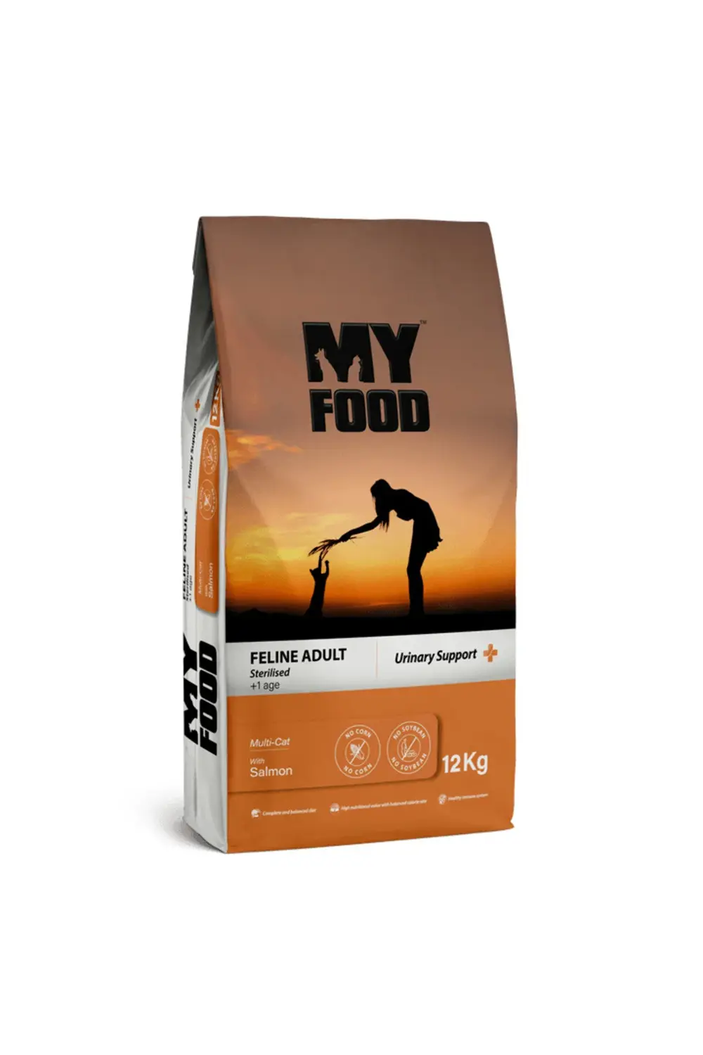 Somonlu Kısırlaştırılmış Yetişkin Kedi Maması Urinary Support 12