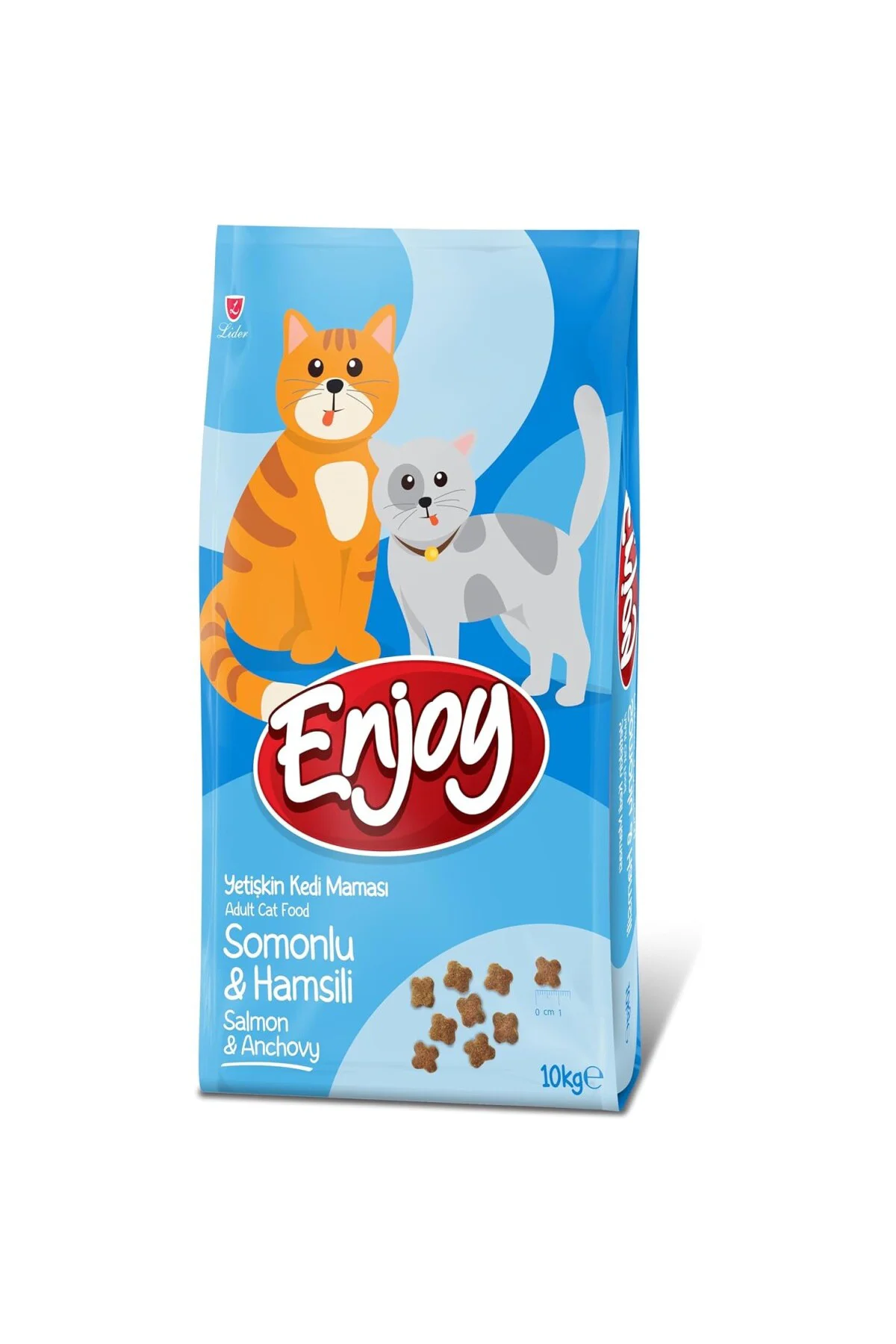 Somonlu ve Hamsili Yetişkin Kedi Maması 10 kg