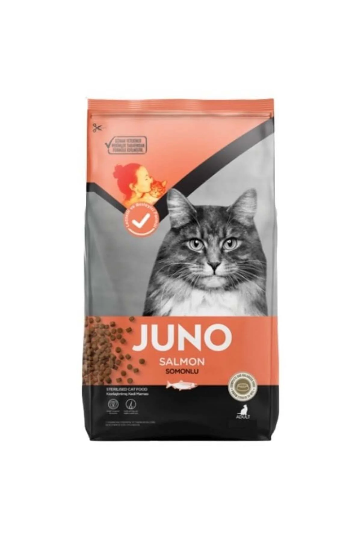 Somonlu ve Pirinçli Kısırlaştırılmış Yetişkin Kedi Maması 15 Kg