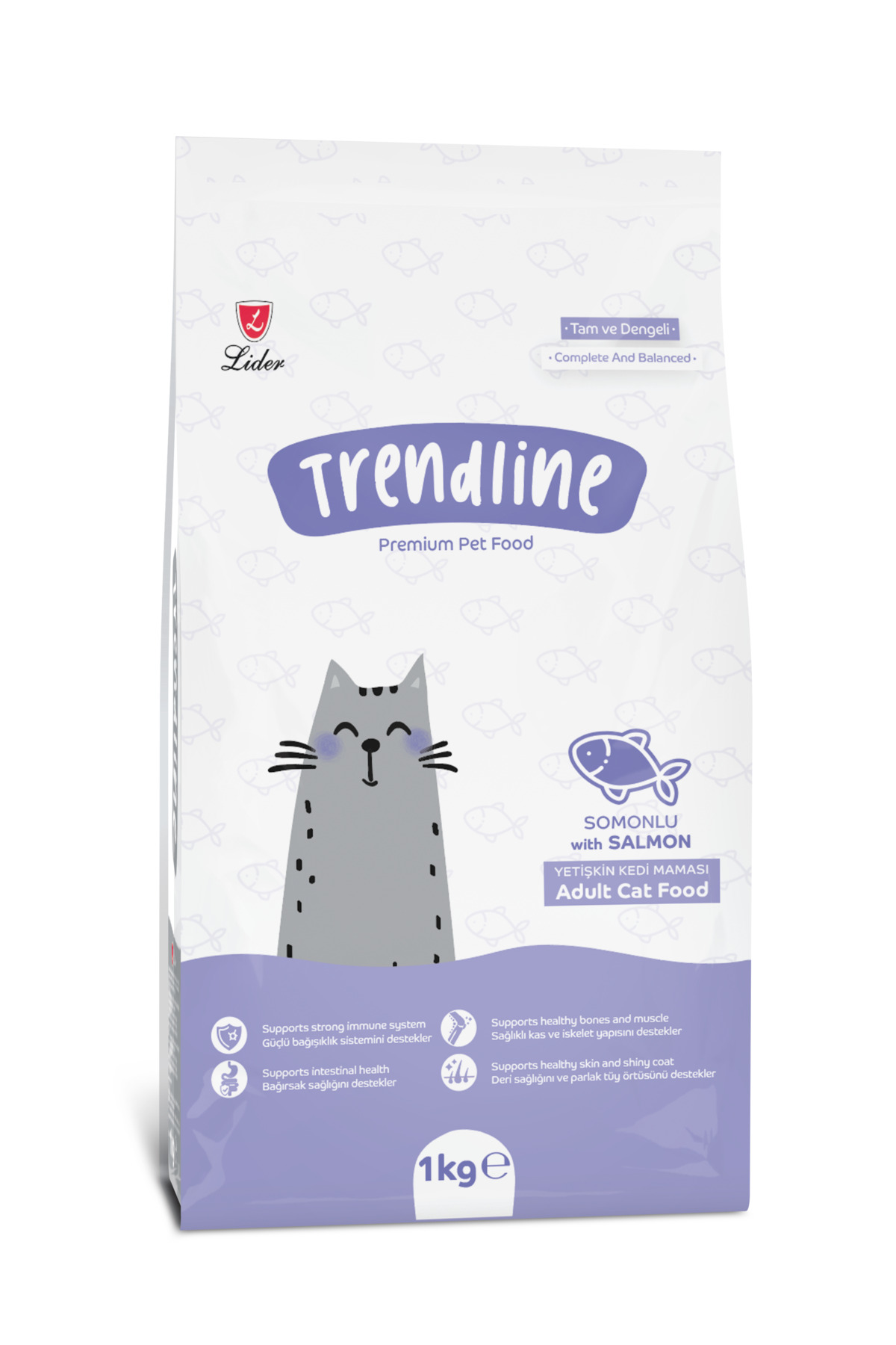 Somonlu Yetişkin Kedi Maması 1kg