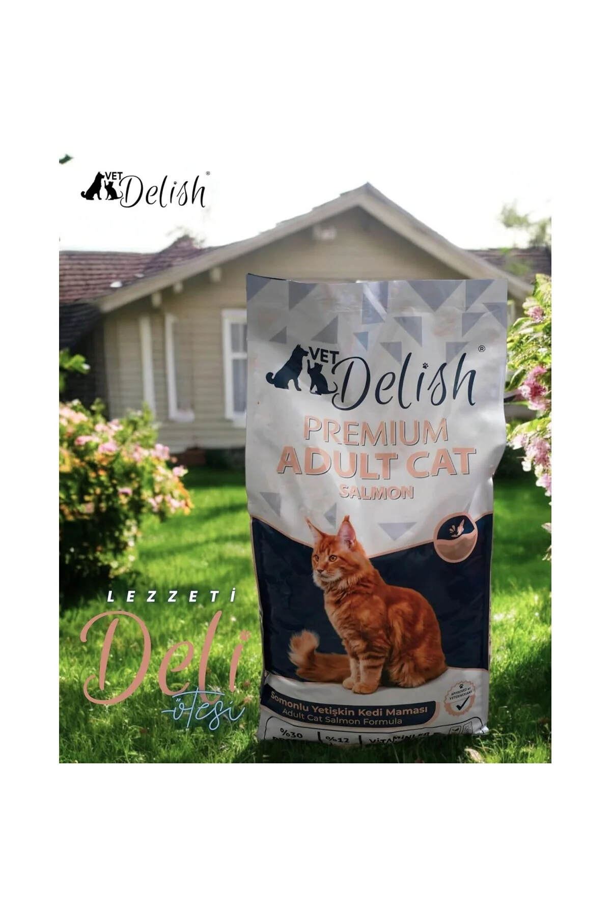 Somonlu Yetişkin Kedi Maması 12Kg Somonlu Yetişkin Kedi Maması 12Kg