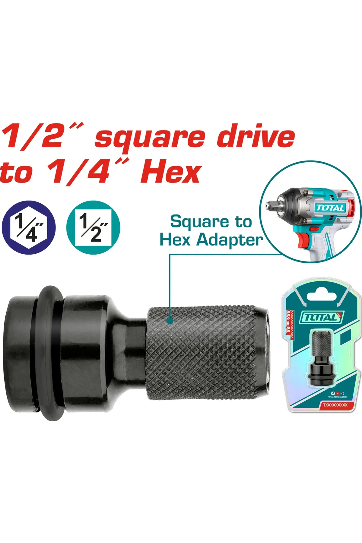 SOMUN SÖKME BİTS UÇ ADAPTÖRÜ TAC60501