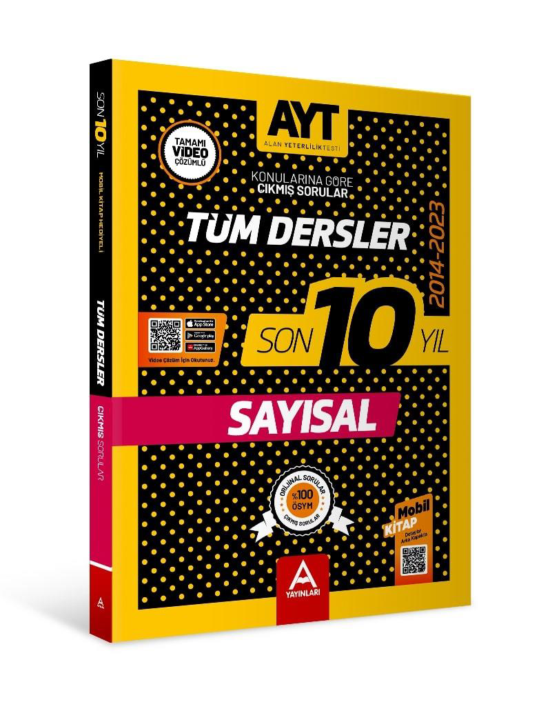Son 10 Yıl AYT Sayısal Çıkmış Sorular 2014-2023
