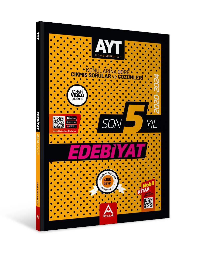 Son 5 Yıl AYT Edebiyat Çıkmış Sorular 2020-2024 Son 5 Yıl AYT Edebiyat Çıkmış Sorular 2020-2024