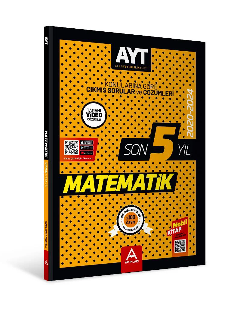 Son 5 Yıl AYT Matematik Çıkmış Sorular 2020-2024 Son 5 Yıl AYT Matematik Çıkmış Sorular 2020-2024