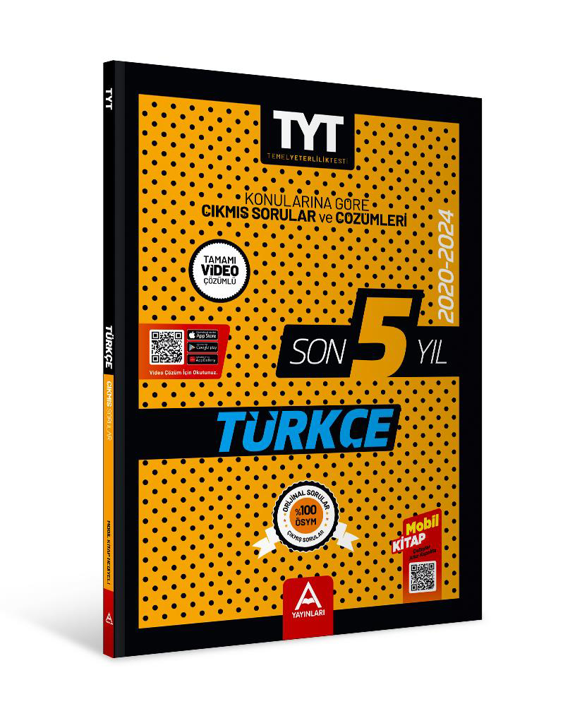 Son 5 Yıl TYT Türkçe Çıkmış Sorular 2020-2024