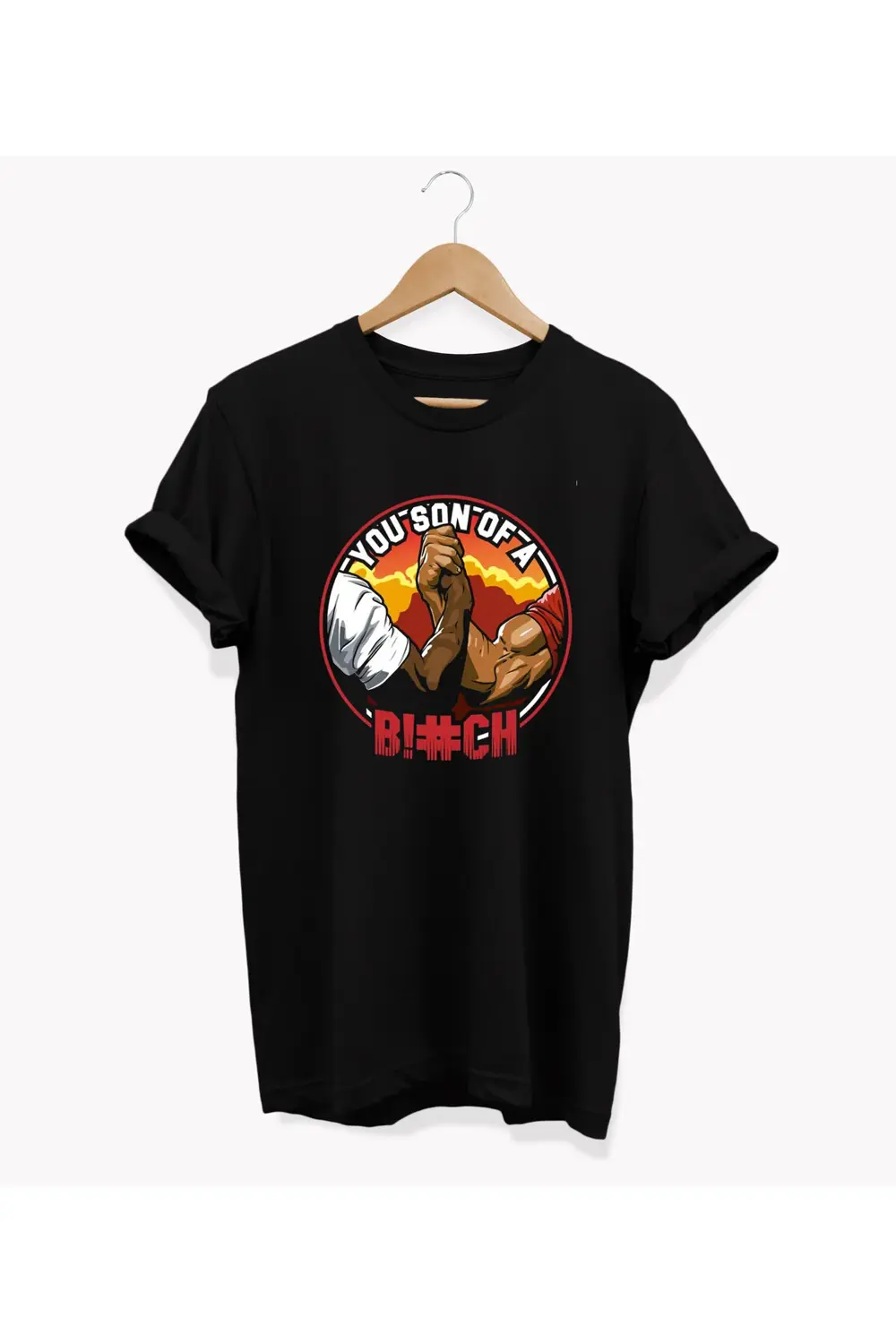 , Son Of Baskılı, %100 Pamuk, Bisiklet Yaka, Oversize T-shirt, Bü