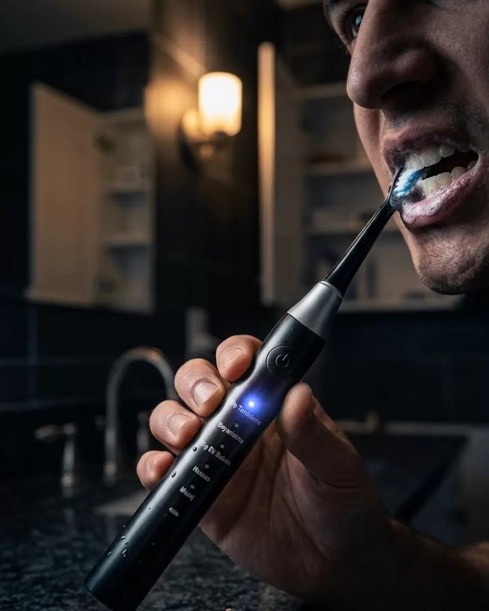 Sonic Diş Fırçası: 500 mAh Batarya, IPX7 Su Geçirmez ve Derinlemesine Temizlik