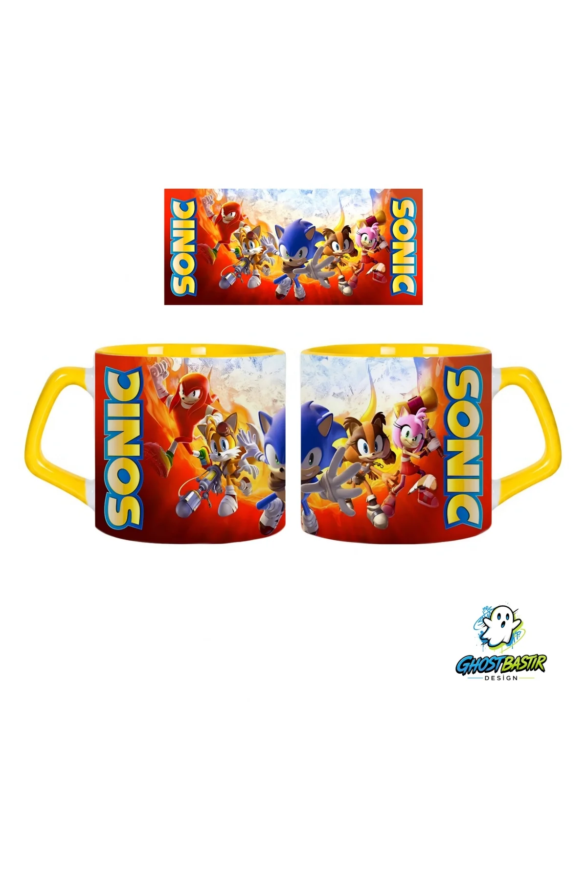Sonic Kupa Bardak | Tek Adet 1077