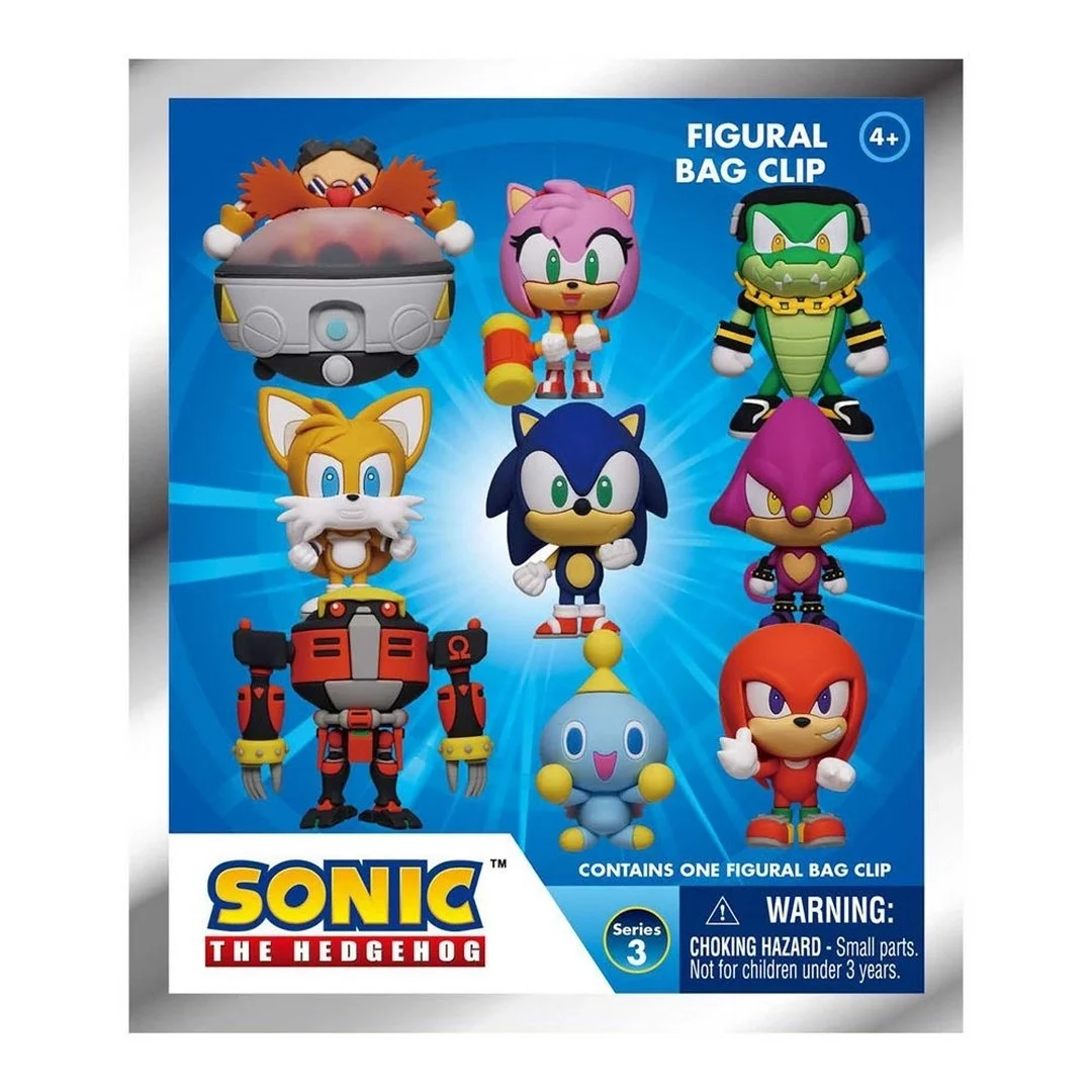 Sonic The Hedgehog Klipsli Figür Seri 3
