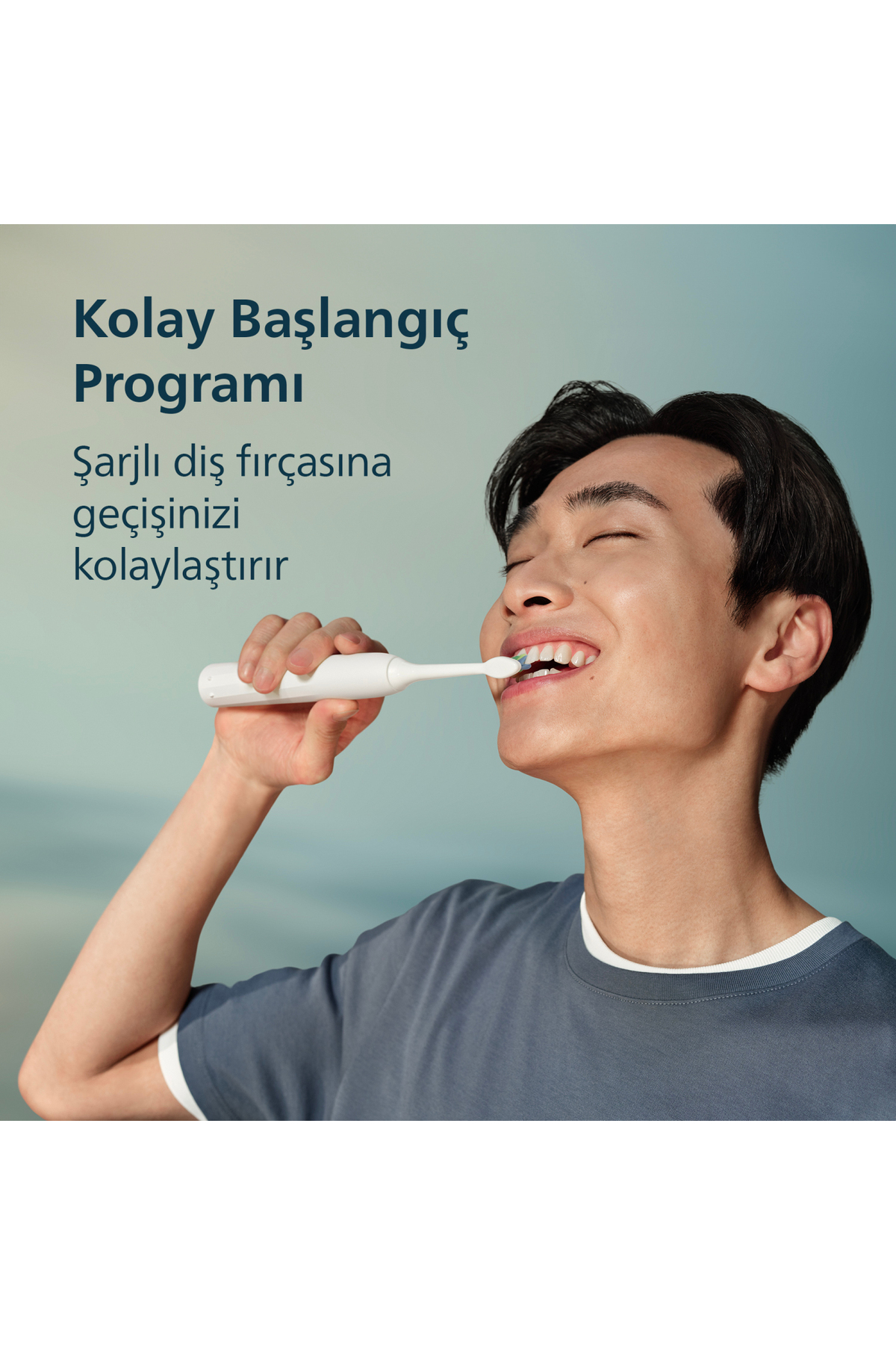 Sonicare 2100 Şarjlı Diş Fırçası, 3 Kat Plak Temizliği, 14 Gün Şa